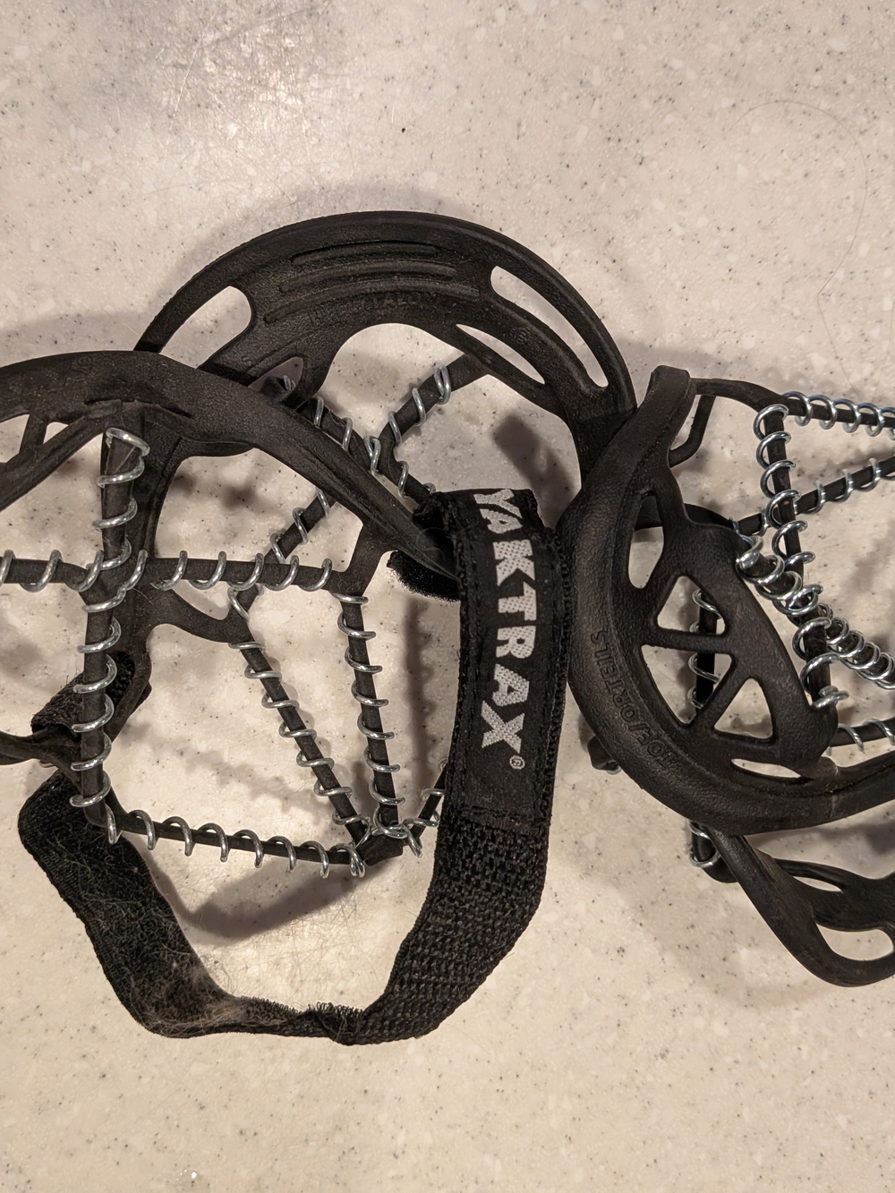 Yaktrax Women's Black Winter Traction Cleats - Slip-Resistant Snow & Ice Grips